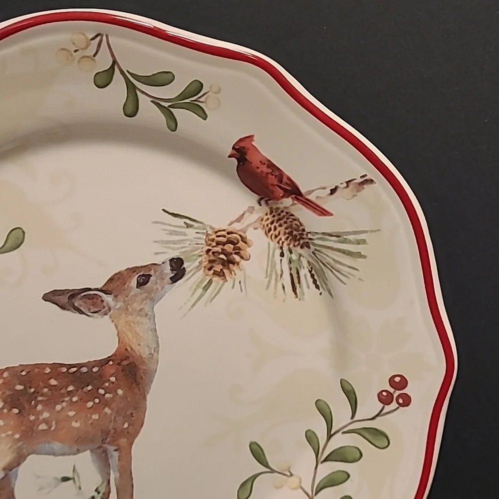 Better Homes and Garden Deer Plate - Picture 5 of 14